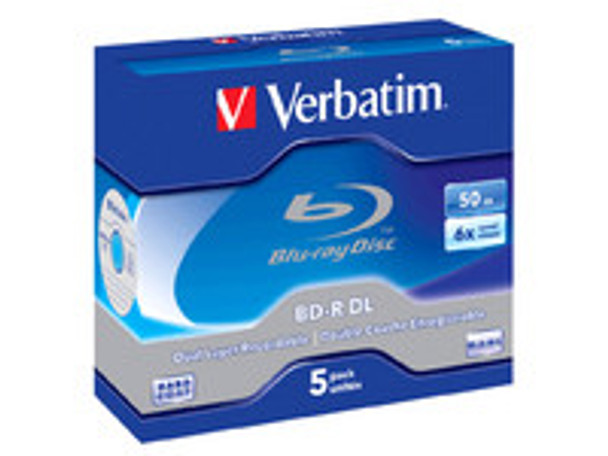 Verbatim 43748 BD-R DL 50GB 6X 5 pack 43748