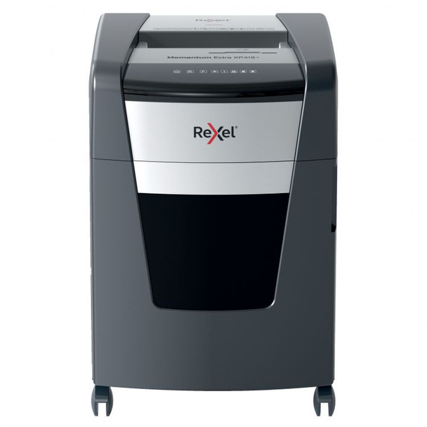 Rexel Momentum Extra XP418+ Jam Free Cross Cut Paper Shredder XP418