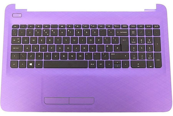 HP 816791-BG1 Top Cover & Keyboard Swiss 816791-BG1