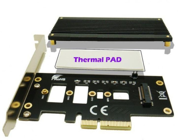 CoreParts MSPCIEM2 M.2/NVME NGFF SSD to PCIe MSPCIEM2