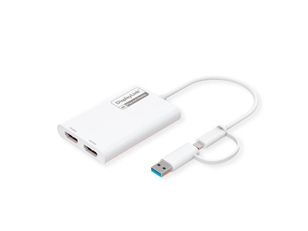 Roline 12.03.3206 USB Type A + C - HDMI 12.03.3206