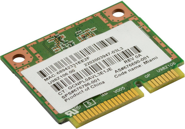 HP 676786-001 Atheros AR9462 802.11a/b/g/n 676786-001