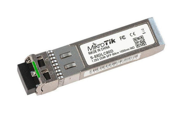MikroTik S-55DLC80D SFP module 1.25G SM 80km S-55DLC80D