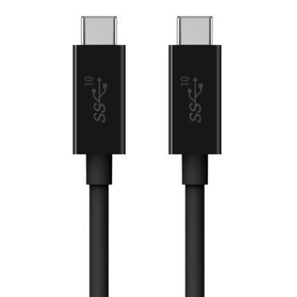 Belkin F2CU052BT1M-BLK USB 3.1 C-/USB-C-Kabel F2CU052BT1M-BLK