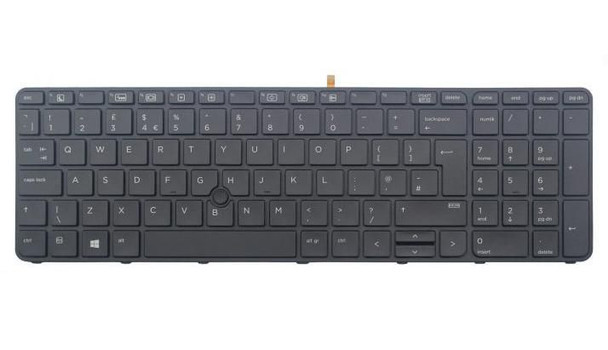 HP 841145-BB1 Keyboard Hebrew 841145-BB1
