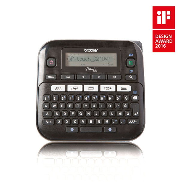 Brother PTD210VPZW1 PT-D210VP P-Touch Desktop PTD210VPZW1