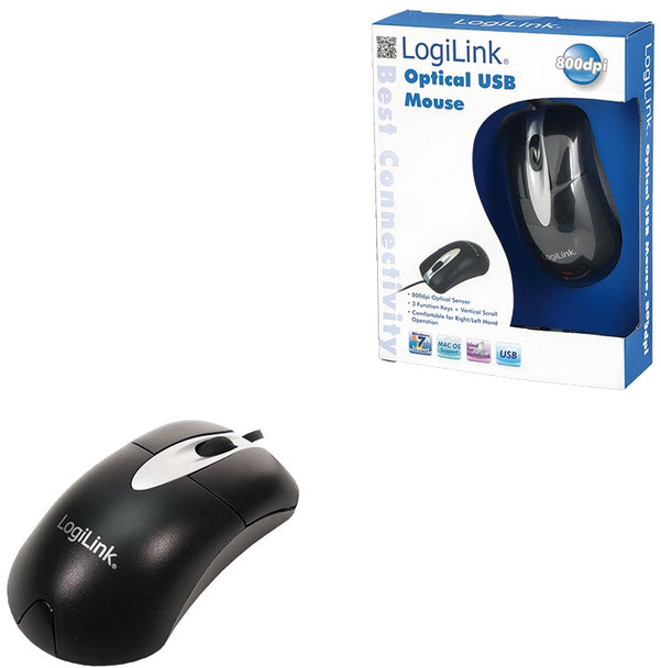 LogiLink ID0011 Optic USB bk ID0011