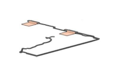 HP 848347-001 Antenna Wwan 17 848347-001