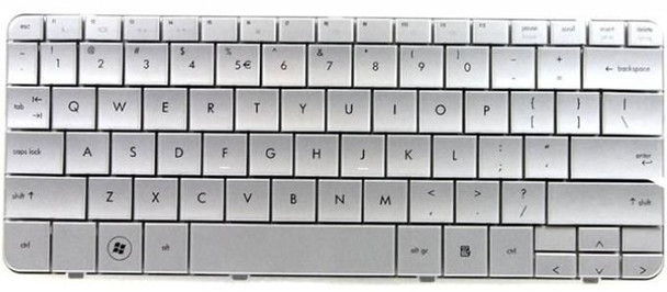 HP 580952-041 KB GER  SILVER UV CNY 580952-041