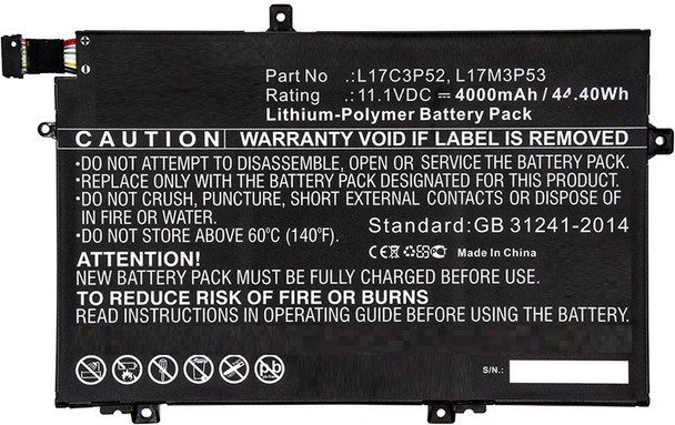 CoreParts MBXLE-BA0130 Laptop Battery for Lenovo MBXLE-BA0130