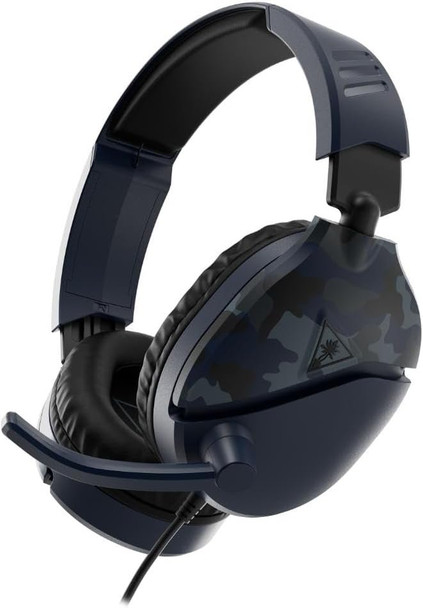 Turtle Beach Recon 70 Wired 3.5Mm Connector Blue Camo Xbox Playstation 4 And 5 P TBS-6555-02