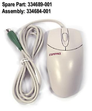 HP 334689-001-RFB Wheel Mouse O PS2 334689-001-RFB
