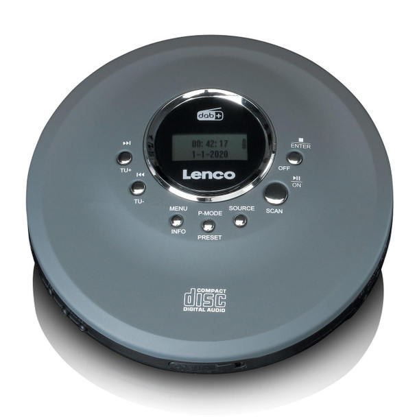 Lenco CD-400GY Cd Player Personal Cd Player CD-400GY