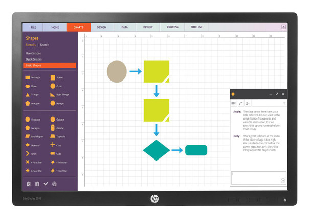 HP M1P02AT#ABB-RFB Elite Display E242 M1P02AT#ABB-RFB