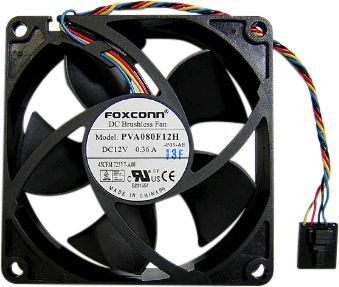 Dell 725Y7 Fan. 80X20MM. 12V. Small form 725Y7