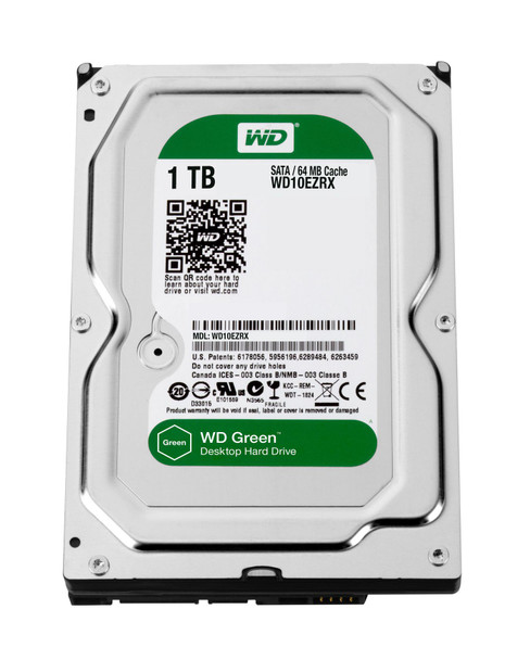 Western Digital WD10EZRX-RFB WD Caviar Green 1TB 64MB Cache WD10EZRX-RFB