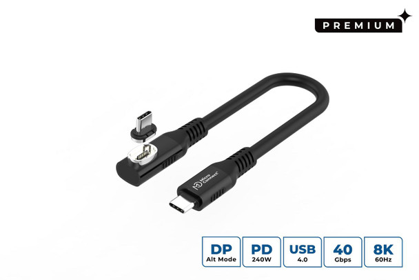 MicroConnect MC-LS-USB4CC0.15-A USB-C to USB-C cable 0.15m MC-LS-USB4CC0.15-A