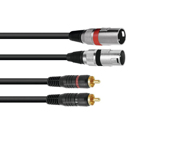 Omnitronic 3022522D Audio Cable 3 M 2 X Xlr 3022522D
