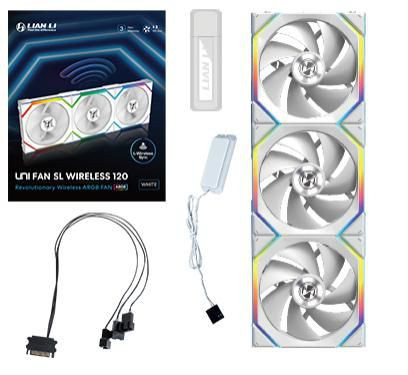 Lian Li 12SL1W3W Uni Fan Sl Wireless 120 12SL1W3W