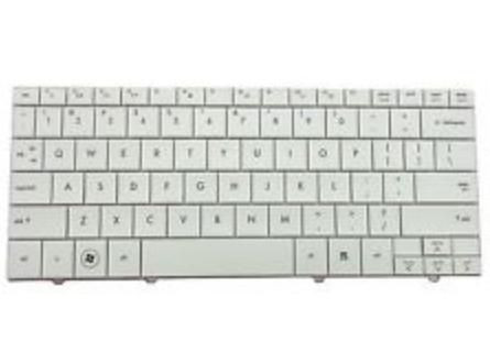 HP 537753-BB1 KEYBOARD  MINI500  WHITE  HE 537753-BB1