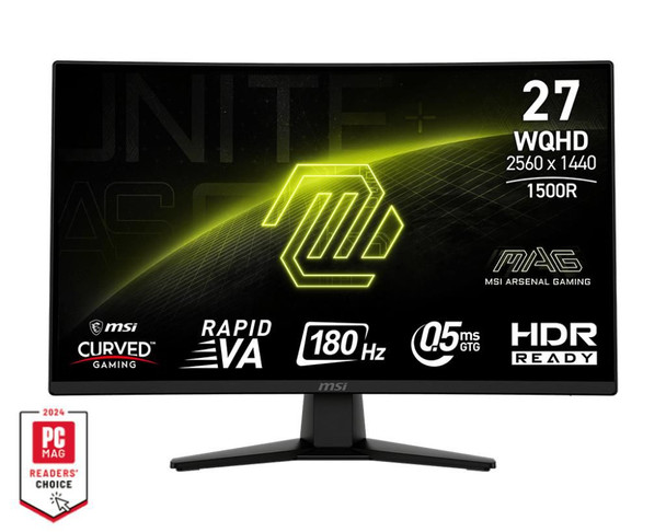 MSI 9S6-3CE31T-014 Mag 274Cqfde Computer Monitor 9S6-3CE31T-014