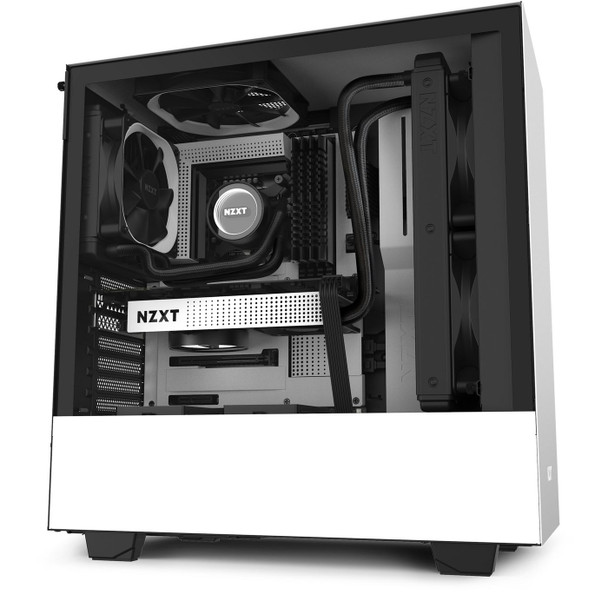 NZXT CA-H510B-W1 H510 Midi Tower White CA-H510B-W1