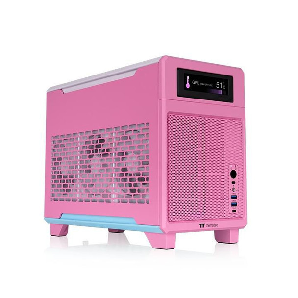 ThermalTake CA-11A-00SANN-00 Tr100 Mini Tower Pink CA-11A-00SANN-00