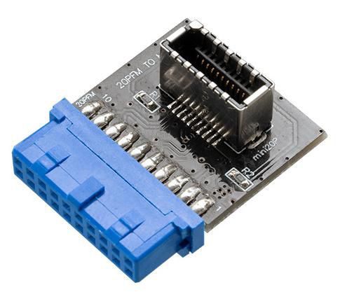 Akasa AK-CBUB51-BK Cable Gender Changer Usb 3.0 AK-CBUB51-BK