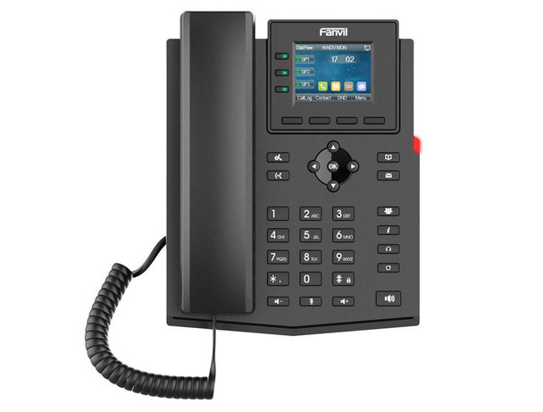 Fanvil X303G Ip Phone Black 4 Lines Lcd X303G