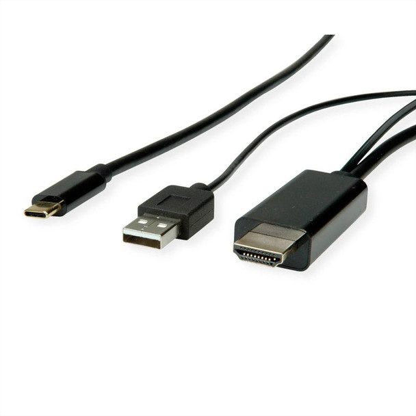 Roline 11.04.5955 11045955 1 M Usb Type-C Hdmi 11.04.5955