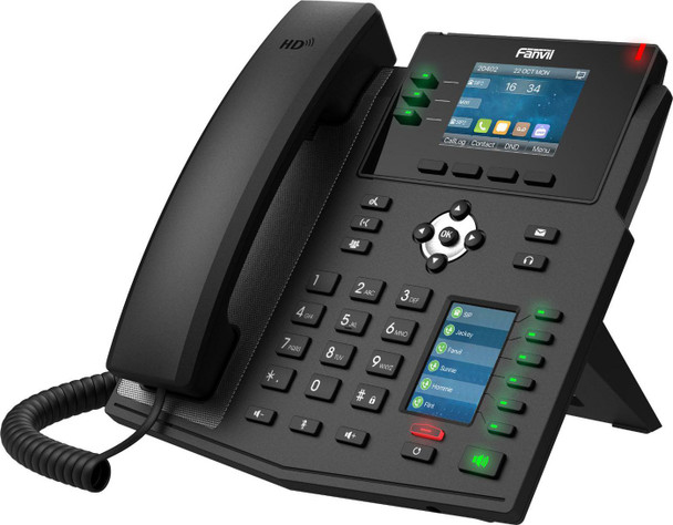 Fanvil X4U V2 X4U Ip Phone Black 12 Lines X4U V2