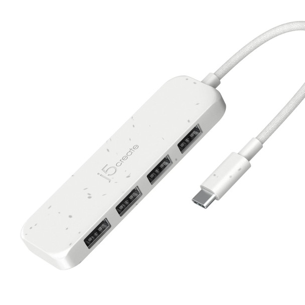 j5create JCH341EW-N Eco-Friendly Usb-C To 4-Port JCH341EW-N