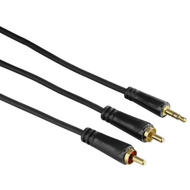Hama 122301 Audio 3.5mm Jack-2 phono 10M 122301