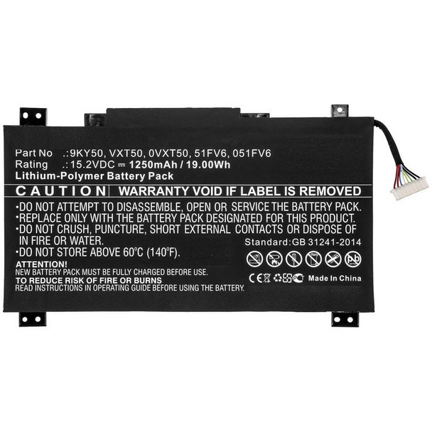 CoreParts MBXDE-BA0198 Laptop Battery for DELL MBXDE-BA0198