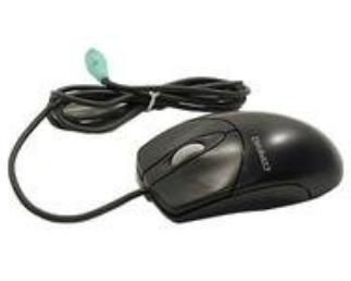 HP 165000-001-RFB Wheel Mouse Carbon PS2 165000-001-RFB