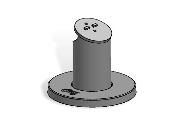 SpacePole IFIN100-32 IFIN100-32 Non-Tilt 75mm Count IFIN100-32
