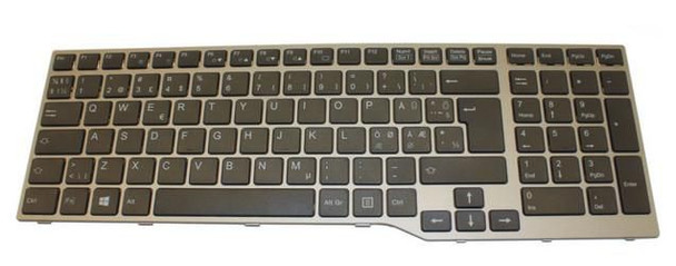 Fujitsu FUJ:CP629323-XX Keyboard Black TURKISH FUJ:CP629323-XX