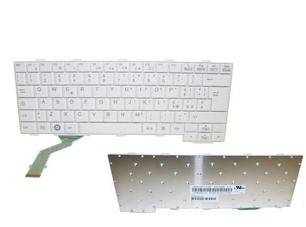 Fujitsu FUJ:CP603172-XX Keyboard WhiteFRENCH FUJ:CP603172-XX