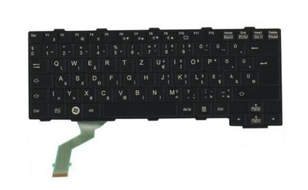 Fujitsu FUJ:CP586383-XX Keyboard Black NORDIC FUJ:CP586383-XX