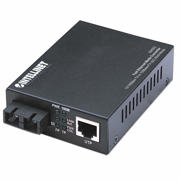 Intellinet 506502 Converter Fast Ethernet 506502