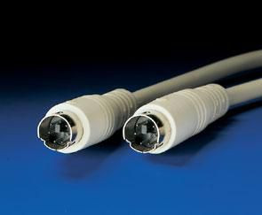 Moxa 34591 KEYBOARD CABLE. PS/2 MALE-MALE 34591