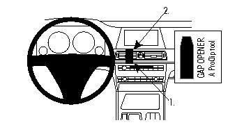 Brodit 854298 ProClip - BMW 730-750 F01 854298
