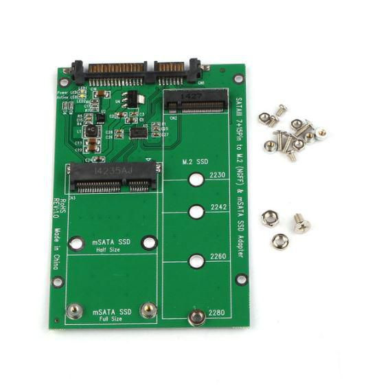 CoreParts MSNX1100 NGFF M.2 / mSATA to SATA MSNX1100
