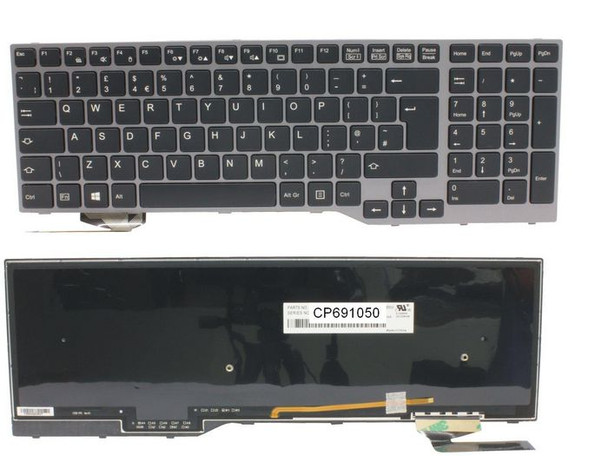 Fujitsu FUJ:CP691050-XX KEYBOARD 10KEY BLACK W/ BL  FUJ:CP691050-XX