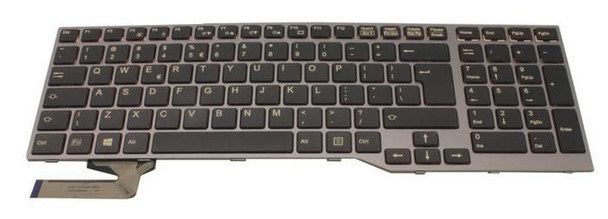 Fujitsu FUJ:CP681626-XX KEYBOARD BLACK/RED ITALY FUJ:CP681626-XX
