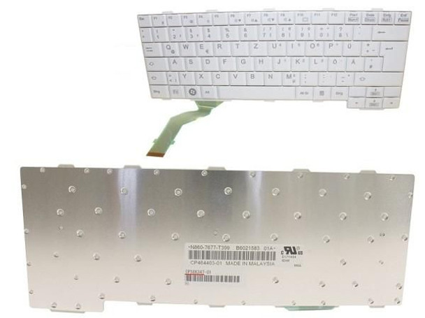 Fujitsu FUJ:CP586347-XX Keyboard WhiteGERMAN FUJ:CP586347-XX