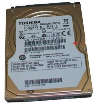 Fujitsu FUJ:CP579010-XX HDD 320GB SATA2-5 7 2K FDE FUJ:CP579010-XX
