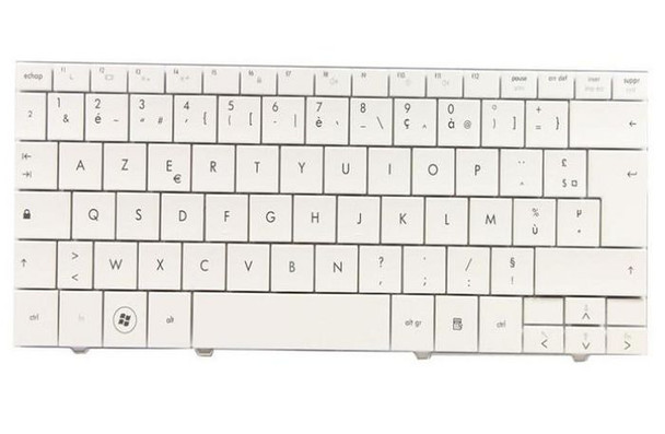 HP 538753-BB1 KEYBOARD  MINI500  WHITE  HE 538753-BB1
