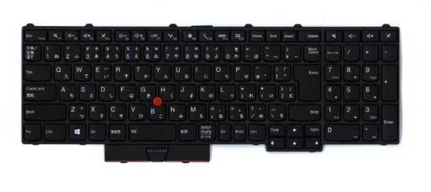 Lenovo 00PA401 Keyboard PYWL-KBD JP DFN BL 00PA401