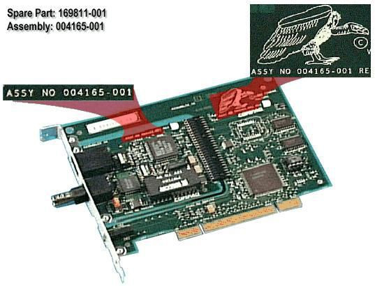 HP 169811-001-RFB CPQ NETFLEX PCI ETHERNET CARD 169811-001-RFB